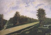 Henri Rousseau The Forest Road oil on canvas